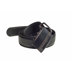 CHAMPS Leather Automatic And Adjustable Belt In Black
