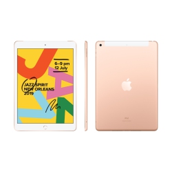 APPLE Refurbished (Excellent) - Ipad (7Th Gen) Cellular 128GB Certified Refurbished In Gold