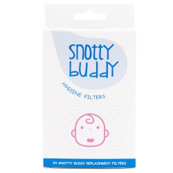 BABYDOPPLER 24-Pack Hygiene Filter for Snotty Buddy By Baby Doppler