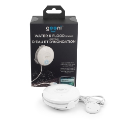 GEENI Smart Wi-Fi Water And Flood Sensor - In White