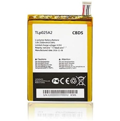 CBDS 2500Mah, 9.50 Wh Replacement Battery - Compatible With Alcatel One Touch Scribe HD 7046T Tlp025A2 In Non-Retail