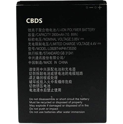 CBDS 2800Mah, 10.8 Wh Replacement Battery - Compatible With Zte Grand X V975 Maven 2 Z831 Zte Avid Plus Z828 Zte Avid