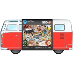 EUROGRAPHICS - Vw Road Trips 550 PC Puzzle (Tin)