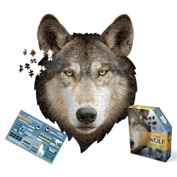 MADD CAP PUZZLES Madd Capp Puzzles - I Am Wolf, 550 PC Puzzle