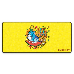 CYBEART | Best Foes Ever - Tom And Jerry Gaming Mouse Pad | Xxl Premium Licensed Gaming Mouse Pad (900 X 400 X 4MM / Rapid Series)