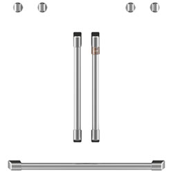 Café 7-Piece Wall Oven Handle & Knob Kit (CXWDFHKPMBT) - Brushed Black