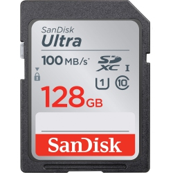 HLD Sandisk 128GB Ultra Sdxc Uhs-I Memory Card - 100Mb/s, C10, U1, Full HD, Sd Card - Sdsdunr-128G-Gn6In