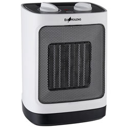Ecohouzng Portable Ceramic Heater - White
