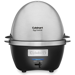 CUISINART Egg Central, Cec-10C, Silver/black