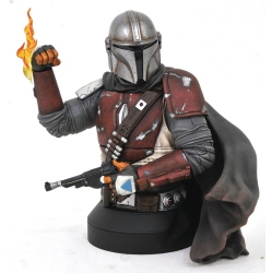 STAR WARS The Mandalorian 6 Inch Bust Statue - Mandalorian Mk1 Bust