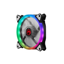 MARVO Pro - Case Cooling PC Fan, 120Mm, 9 Blades & 15 RGB Leds In Black