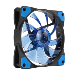 MARVO Pro - Case Cooling PC Fan, 120Mm, 9 Blades & 15 Leds In Blue