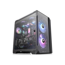 THERMALTAKE Case Ca-1Q6-00M1Wn-00 View 51 Full Tower Tempered Glass Argb Fan Retail In Black