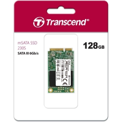 TRANSCEND 128GB, Msata SSD, SATA3, 3D Tlc (Ts128Gmsa230S)
