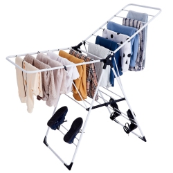 COSTWAY Laundry Clothes Storage Drying Rack Portable Folding Dryer Hanger Heavy Duty
