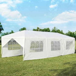 COSTWAY 10'x30' Outdoor Party Wedding Tent Canopy Heavy Duty Gazebo