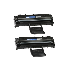 PRINTER SOLUTION Premium Brand New Compatible 2 Pack Samsung Mlt-D108S Toner Cartridge In Black