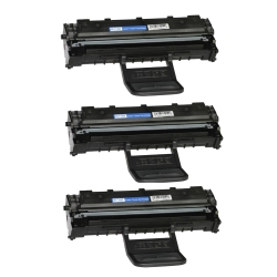 PRINTER SOLUTION Premium Brand New Compatible 3 Pack Samsung Mlt-D108S Toner Cartridge In Black