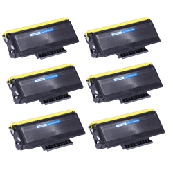 PRINTER SOLUTION Premium Brand New Compatible 6 Pack Brother Tn460 Toner Cartridge In Black