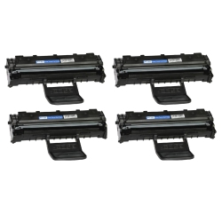 PRINTER SOLUTION Premium Brand New Compatible 4 Pack Samsung Mlt-D108S Toner Cartridge In Black