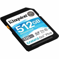 KINGSTON Canvas Go Plus 512GB Sdxc Card (Sdg3512GBcr)