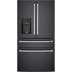 Café 36" 27.8 Cu. Ft. French Door Refrigerator w/ Water & Ice Dispenser (CVE28DP2NS1) - Stainless Steel