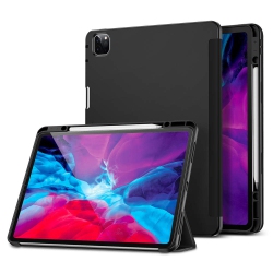 HLD Esr for Ipad Pro 12.9" 2020 4Th Generation Case With Pencil Holder, Rebound Pencil Ipad Case With Soft Flexible Tpu Back Cov