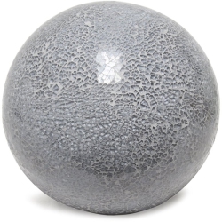 ALL THE RAGES CANADA Simple Designs Ceramic 1 Light Mosaic Ball Table Lamp In In Gray