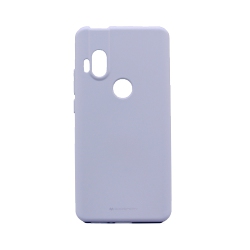 GOOSPERY Topsave Soft Feeling Case for Motorola 1 Hyper, Stone