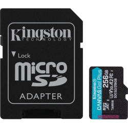 KINGSTON Canvas Go Plus 256GB Microsdxc Card Sdcg3/256GBcr