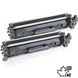 INKFIRST 2Pk Compatible Toner Cartridges Replacement for HP Cf217A 17A [With Chip] Laserjet Pro Mfp M130Fn M130A M130Fw