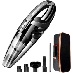 HLD Cordless Handheld Vacuum Cleaner, Portable Mini Car Vac for Wet Dry Use, Rechargeable 120W Strong Suction for Pet Hair, Home, USB-C Charger, Hepa
