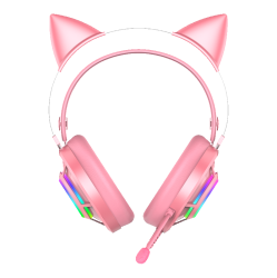 UNIWAY Dareu Gaming Headset for Ps4 PC Laptop Headset With Microphone Headphone With Led Light Volume Control In Pink