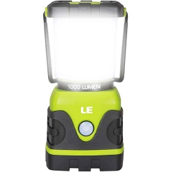 LIGHTING EVER Le Led Camping Lantern, Battery Powered Led \w 1000Lm, 4 Light Modes, Waterproof Tent Light, Perfect Lantern Flashlight for Hurricane