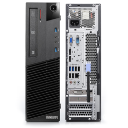 LENOVO Refurbished (Good) - M83 Sff I5 4570 3.2 Ghz Ddr3 16.0 GB 512 SSD DVD/rw Win 10 Pro USB Wifi Bluetooth