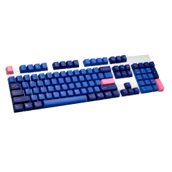 TAI-HAO Abs Keycap Set - And Pink In Blue