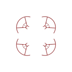 DJI Tello Propeller Guards (Iron Man Edition, Set Of 4)-New