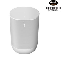 Open Box - Sonos Move - Wireless Smart Speaker w/ Amazon Alexa and Google Assistant Built In - White