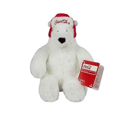 TOMY Coca-Cola 6" Plush Tuque Polar Bear