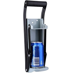 STANZ (Tm) 16OZ Wall Mounted Aluminum Can Crusher Beer Soda Cans Smasher Eco-Friendly Recycling Tool With Mounting Screws for Home