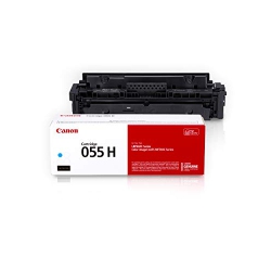 CANON 055H 3019C001 Original High Yield Toner Cartridge In Cyan