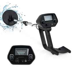 COSTWAY Waterproof Metal Detector Deep Sensitive Search Digger Hunter 6.5" Md-4030 In Gold