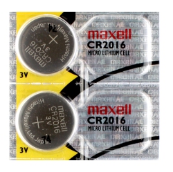 MAXELL 2 X Cr2016 Batteries, Lithium Battery 2016