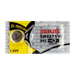 MAXELL 1 X 395 Watch Batteries, Sr927Sw Or 399 Battery