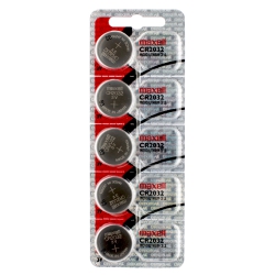 MAXELL 5 X Cr2032 Batteries, Lithium Battery 2032