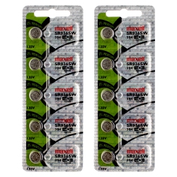 MAXELL 10 X 394 Watch Batteries, Sr936Sw Or 380 Battery