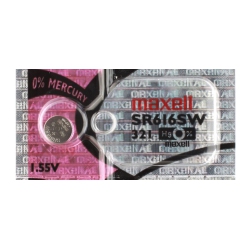 MAXELL 1 X 321 Watch Batteries, Sr616Sw Battery