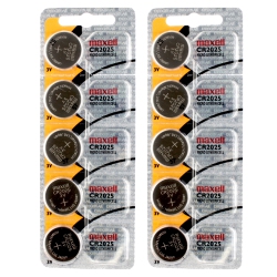 MAXELL 10 X Cr2025 Batteries, Lithium Battery 2025