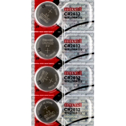 MAXELL 4 X Cr2032 Batteries, Lithium Battery 2032