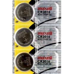 MAXELL 3 X Cr2016 Batteries, Lithium Battery 2016